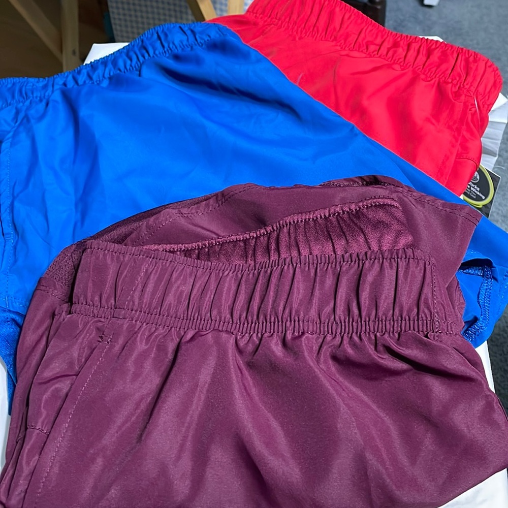 Running shorts, size 20.